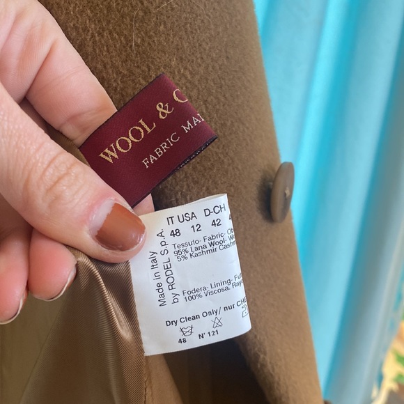 Size 12 Conzia Rocca wool cashmere blend made in Italy - Picture 5 of 6